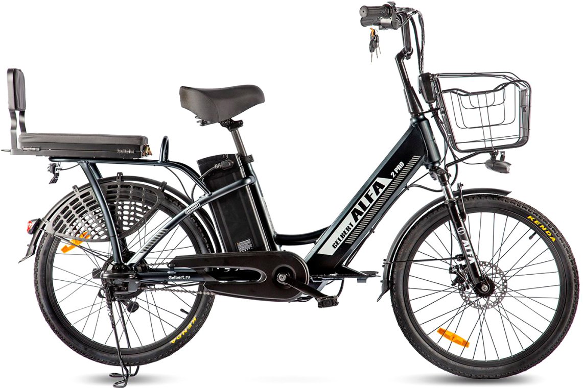 

Электровелосипед Gelbert ALFA 2 PRO (черный)