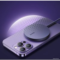 Беспроводное зарядное Baseus Simple Mini3 Magnetic Wireless Charger 15W CCJJ040205