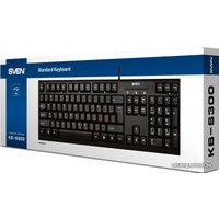 Клавиатура SVEN KB-S300 (черный)