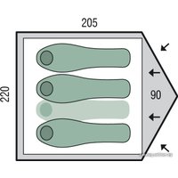 Кемпинговая палатка Pinguin SERAC