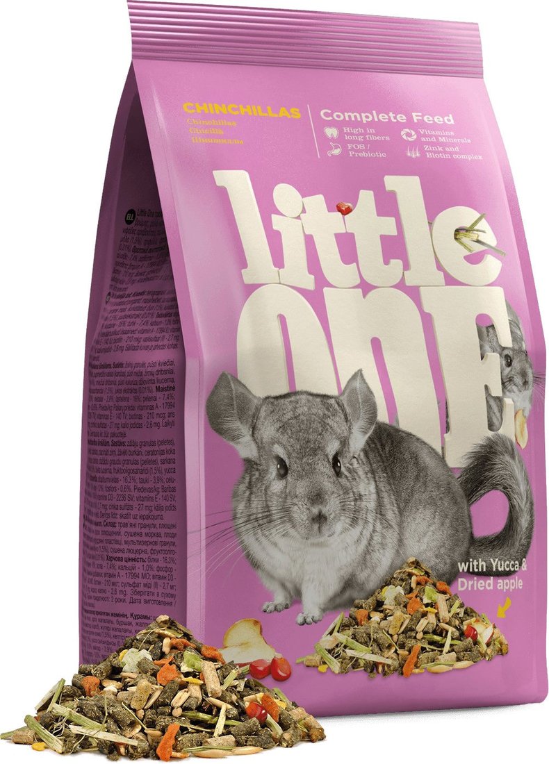 

Корм для грызунов Little One 4602533783595 0,9 кг