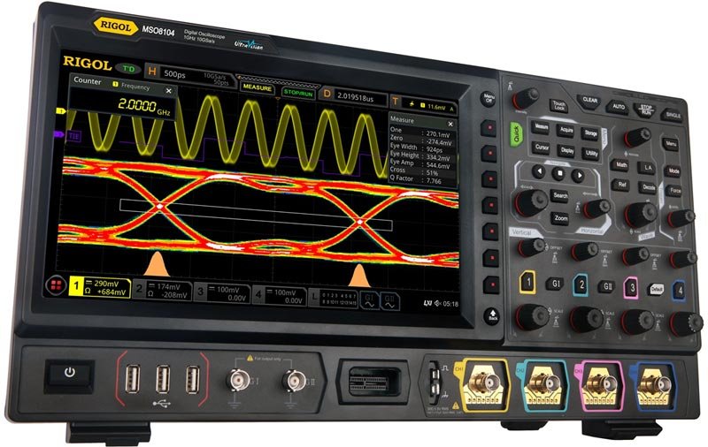 

Осциллограф Rigol MSO8104