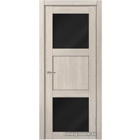 Межкомнатная дверь MDF-Techno Dominika 805 80x200 (лиственница кремовая, лакобель черный) в Бресте
