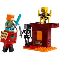 Конструктор LEGO Minecraft 21266 Битва за лаву Нижнего мира