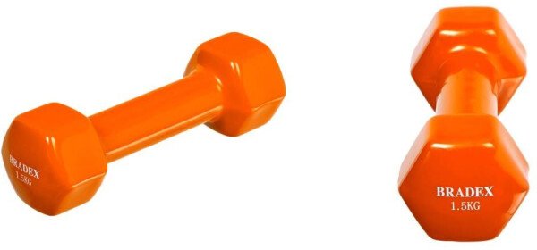 

Гантель Bradex SF 0534 1.5 кг (оранжевый)