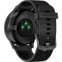 Гибридные умные часы Garmin Vivomove HR Sport L (черный)