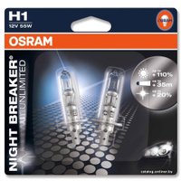 Галогенная лампа Osram Night Breaker Unlimited H1 2шт [64150NBU-HCB]