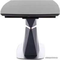 Кухонный стол Signal Cortez 160/210x90 (серый/антрацит матовый)