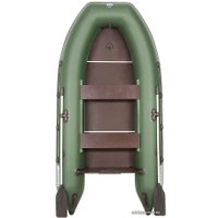 Моторно-килевая лодка Лоцман 300 ЖС (зеленый)