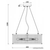 Подвесная люстра Freya Savoy FR5053PL-06N