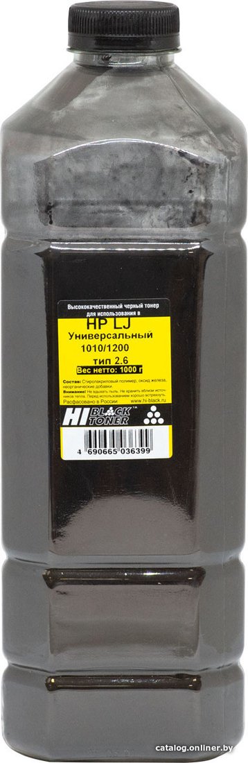 Тонер Hi-Black Универсальный для HP LJ 1010/1200 Тип 2.6 1 кг