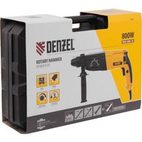 Перфоратор Denzel RHH-800-26 (кейс)