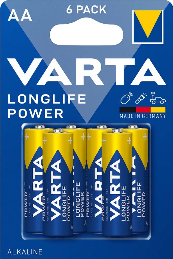 Батарейка Varta Longlife Power AA V04906121436 (6 шт)