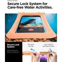 Чехол для телефона Spigen A610 Universal Waterproof Float ACS06011 (оранжевый)