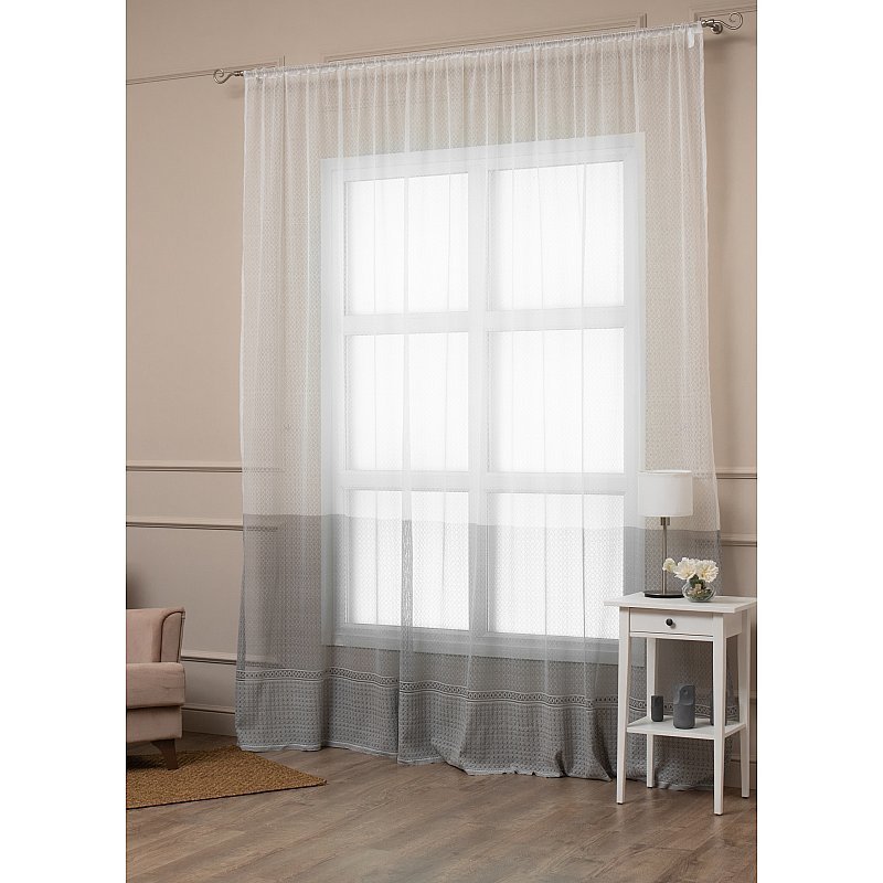 

Тюль Amore Mio tr-1043054 3x2.7 м (серый)