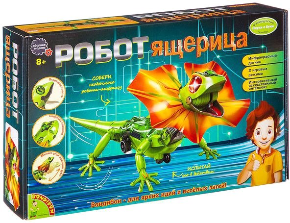 

Набор для опытов Bondibon Науки с Буки Робот-ящерица ВВ2293