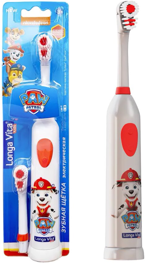 

Электрическая зубная щетка Longa Vita Paw Patrol KAB-3 (красный)