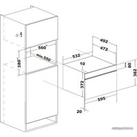 Микроволновая печь Weissgauff BMWO-341 DB