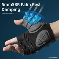 Перчатки RockBros S246 XL (черный)