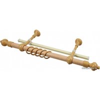Карниз для штор Legrand Кантри + У-шина 48063463 (1.6 м, бук)
