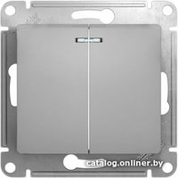 Выключатель Schneider Electric Glossa GSL000353 (алюминий)