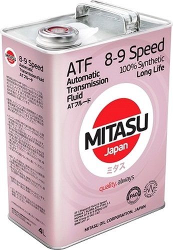 

Трансмиссионное масло Mitasu MJ-309 ATF 9 HP 4л
