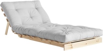 Кресло-кровать Krasawick Клевер 90 KW 1043 (светлое дерево/светло-серый)