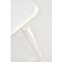 Кухонный стол Halmar Nelson 160-200/90/76 (белый/белый)