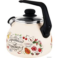 Чайник со свистком Appetite Приятного чаяпития 4с209я