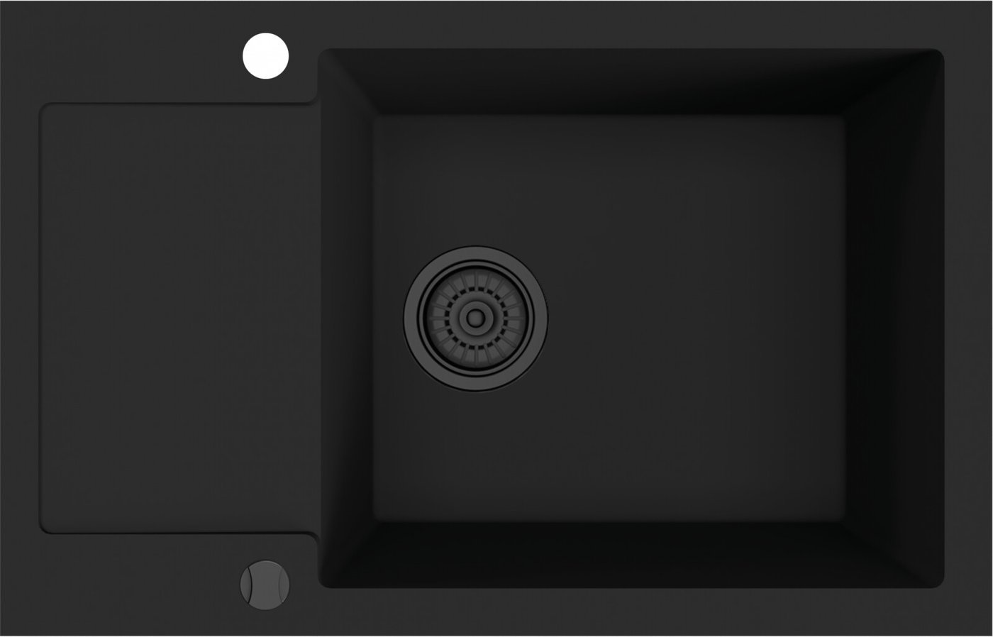 

Кухонная мойка Kernau KGS H 6078 1B1D Deep Black