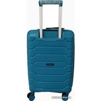 Чемодан-спиннер Mironpan 11191 57 см (бирюзовый)