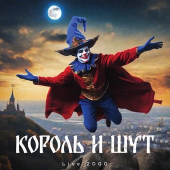 Виниловая пластинка Король и Шут - LIVE 2000 (синий винил)