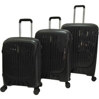 Чемодан-спиннер Mironpan 23107 (L, черный)