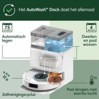 Робот-пылесос iRobot Roomba Plus 505 Combo Robot + AutoWash Dock (белый)