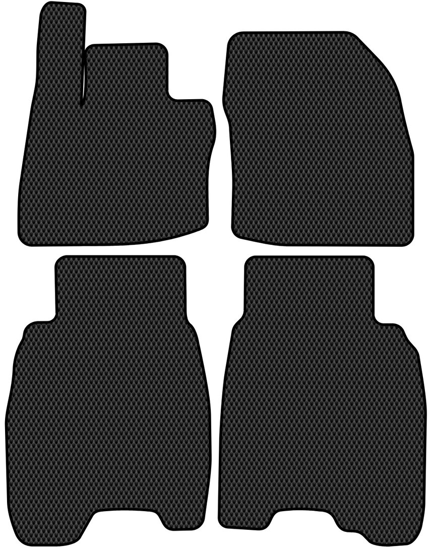

Комплект ковриков для авто Alicosta Honda Civic VIII (хэтчбек 5 дв / FK2, FN1 (5 дв.)) 2005 - 2012 (черный, ромб)