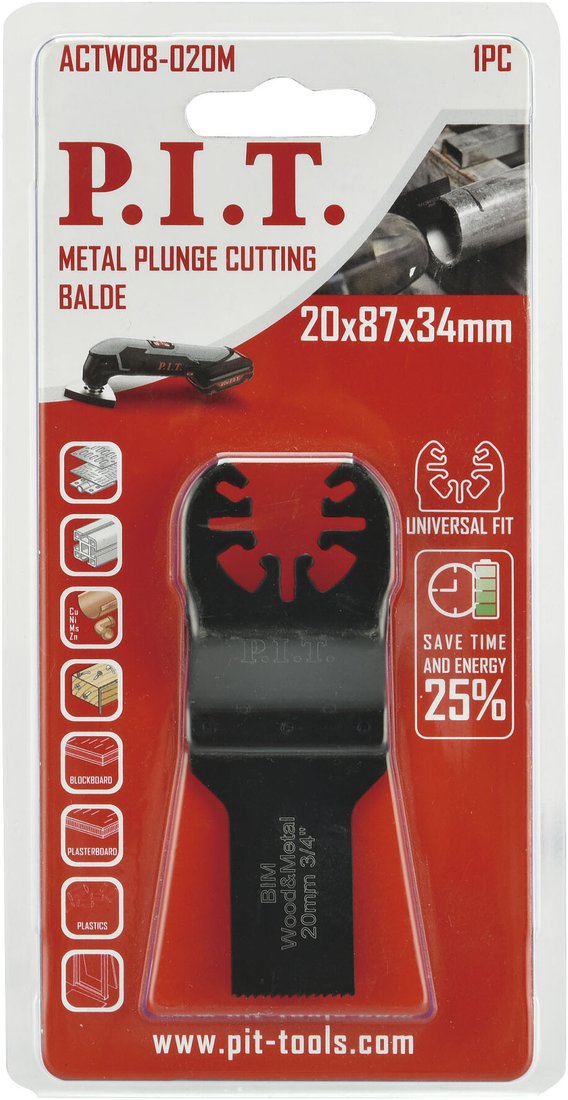 

Пильное полотно P.I.T. ACTW08-020M