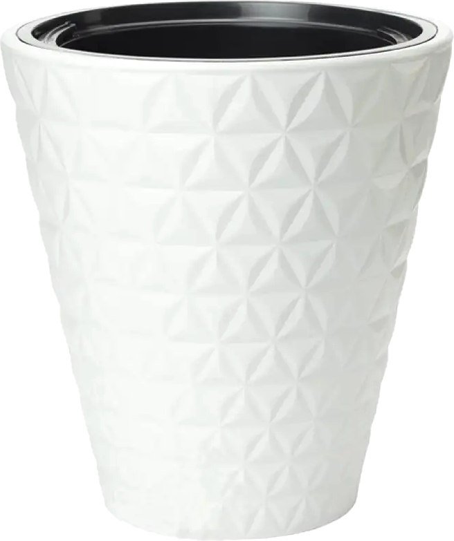

Кашпо Form-Plastic Diament 40 Bialy 2920-011
