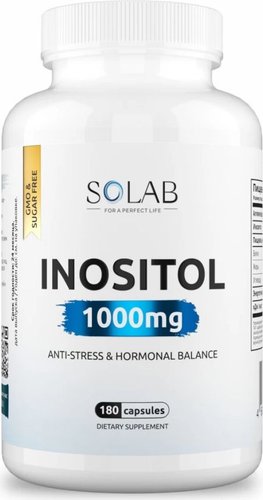 Витамины, минералы Solab Инозитол (180 капсул)