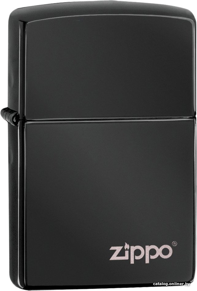 Зажигалка Zippo Ebony Zippo Logo [24756ZL-000003]