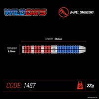 Дротики для дартса Winmau Wildcats 1467-22