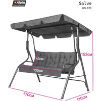 Садовые качели Alpin Salve GS-170