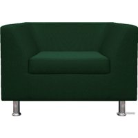 Интерьерное кресло Brioli Дедрик (рогожка, J8 темно-зеленый)