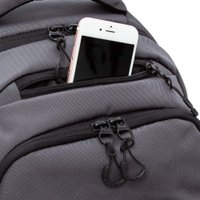 Школьный рюкзак Grizzly RU-630-2 (черный/серый)