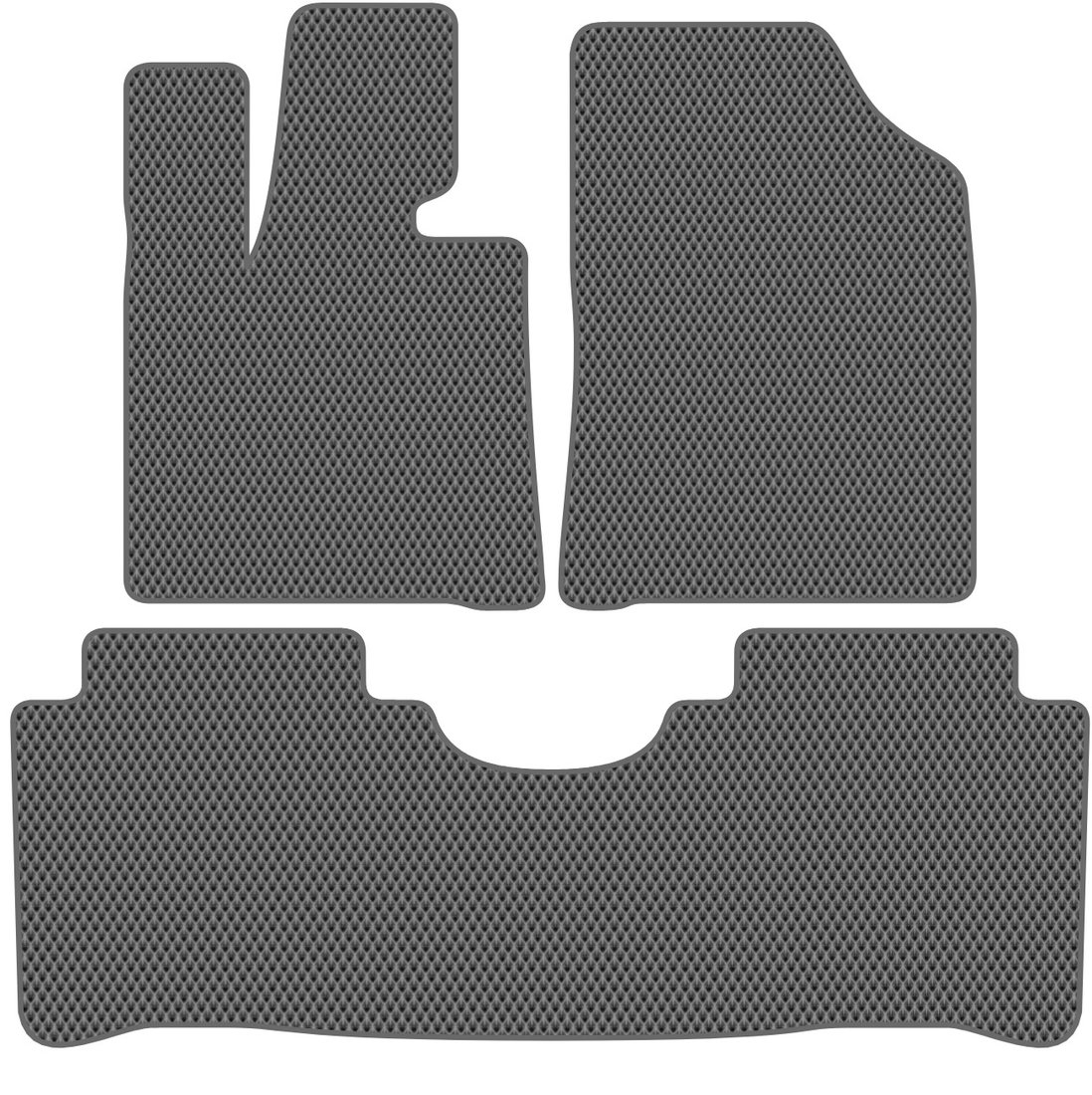 

Комплект ковриков для авто Alicosta Changan UNI-K I (suv / SUV) 2020 - Н.В. (серый, ромб)