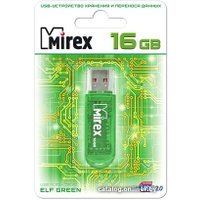 USB Flash Mirex Color Blade Elf Green 16GB [13600-FMUGRE16]