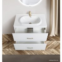  BelBagno Тумба под умывальник Onda-M-800-2C-SO-BL (bianco lucido)