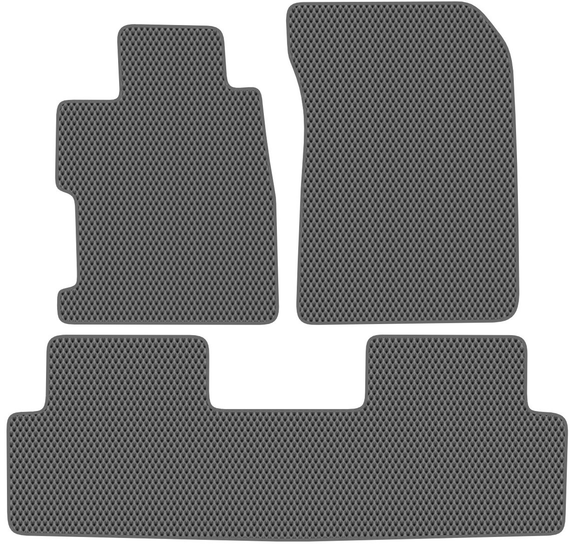 

Комплект ковриков для авто Alicosta Honda Civic IX (седан / FB) 2012 - 2015 (серый, ромб)