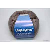 Пряжа для вязания Lana Gatto Maxi Soft 13777 50 г 90 м (мокко)