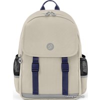 Школьный рюкзак Ninetygo Genki School Bag (бежевый)