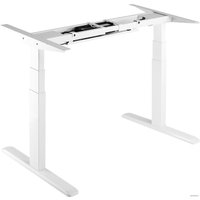 Стол для работы стоя ErgoSmart Wooden Unique Ergo Desk 1300х750х27 мм (дуб натуральный/белый)